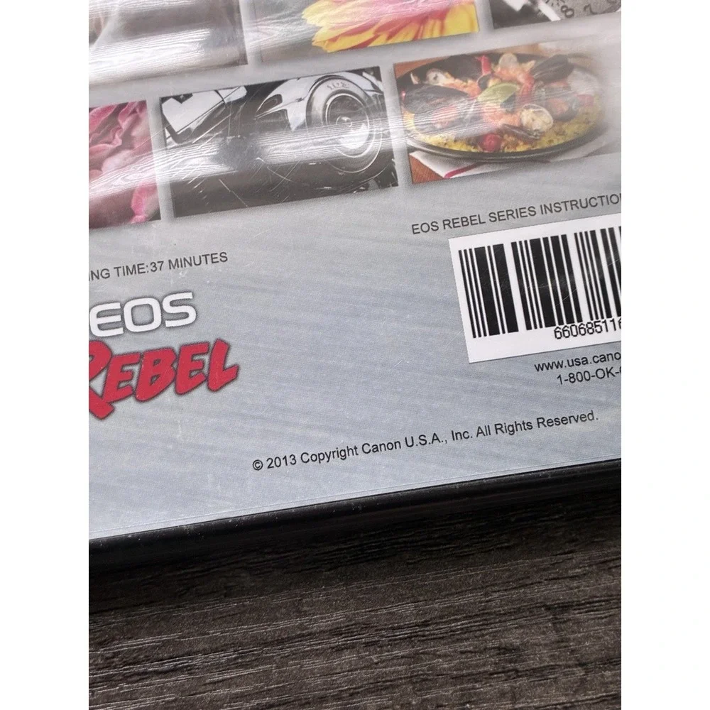 Canon EOS Rebel T5i 700D Instructional Manual DVD Training Guide DVD Sealed